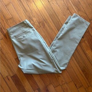 Rhone Pants Mens 32x32 Khaki Commuter Slim Straight Stretch Golf Preppy